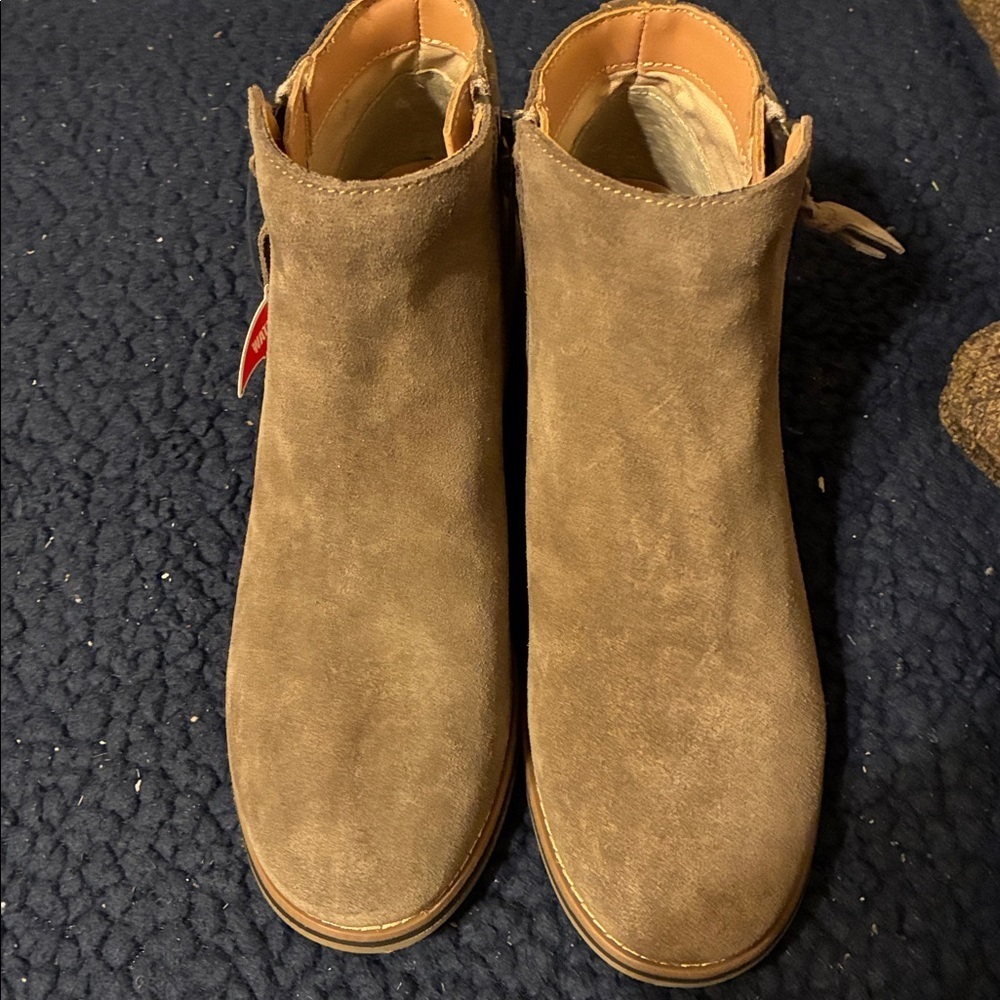 Brand NEW Blondo Liam Waterproof Brown Ankle Booties 6.5 - Picture 10 of 10
